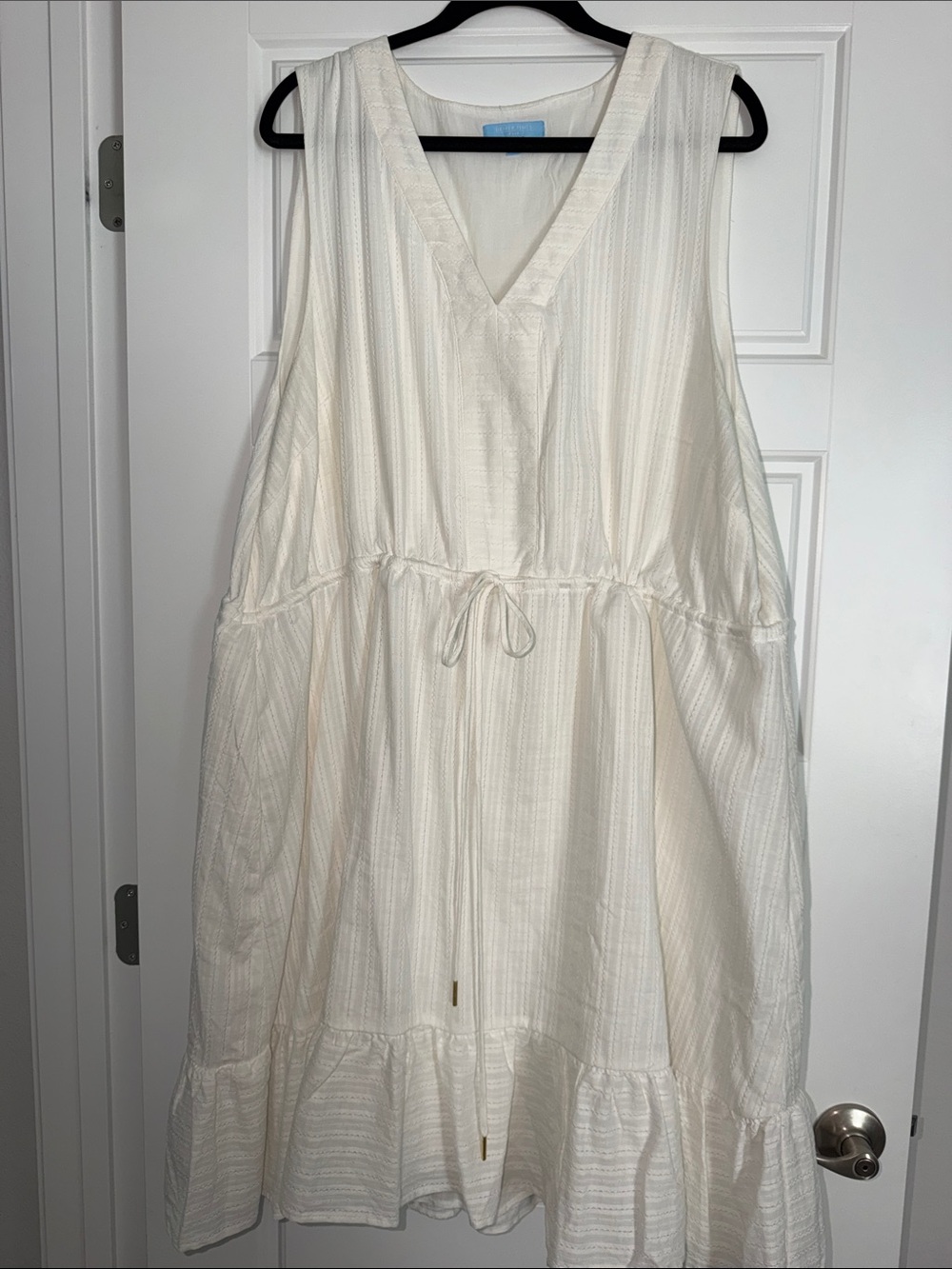 Women's Sleeveless Draper James V-Neck White Dress size 3x